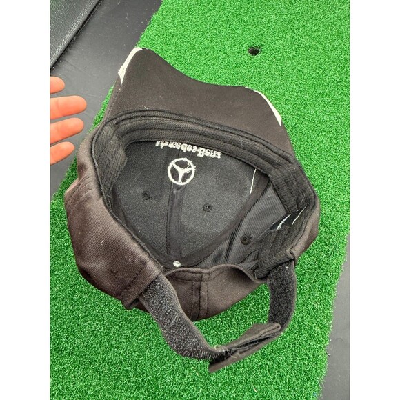 MERCEDES BENZ Hat Cap Strapback Black Performance Adjustable - Picture 5 of 6